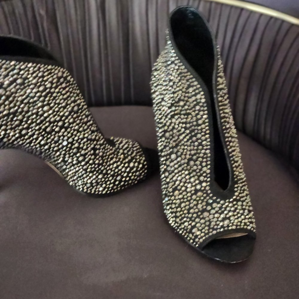 Black Studded Ankle Boot - image 3